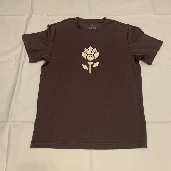 Lot of 2 NWT Fiori Golf Sz S Logo Prima Cotton Graphic Tee T Shirt - Picture 2 of 6